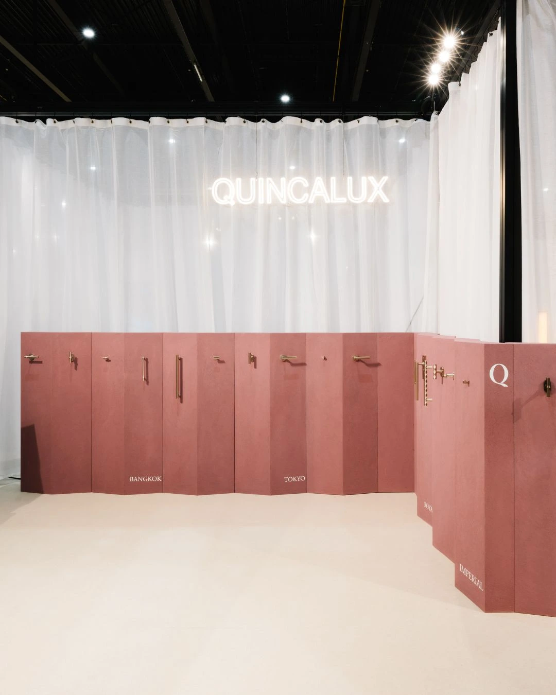 Architecturaal standontwerp van Quincalux op Design Nation 2026